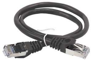Коммутационный шнур ITK кат. 6 FTP LSZH 15м чёрный ( PC09-C6FL-15M ) 