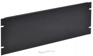ITK by ZPAS Фальш-панель 19" 4U крепление на винтах черная ( ZP-FP05-04U-H-G1 ) 