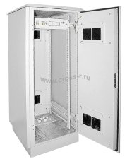Шкаф уличный ITK 19"" 24U 720x860, IP55 металл двери, серый ( LO35-24U78-MM5 )