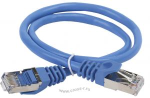 ITK Коммутационный шнур (патч-корд), кат.5Е FTP, 5м, синий ( PC03-C5EF-5M ) 
