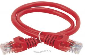 ITK Коммутационный шнур (патч-корд), кат.6 UTP, 2м, красный ( PC04-C6U-2M ) 